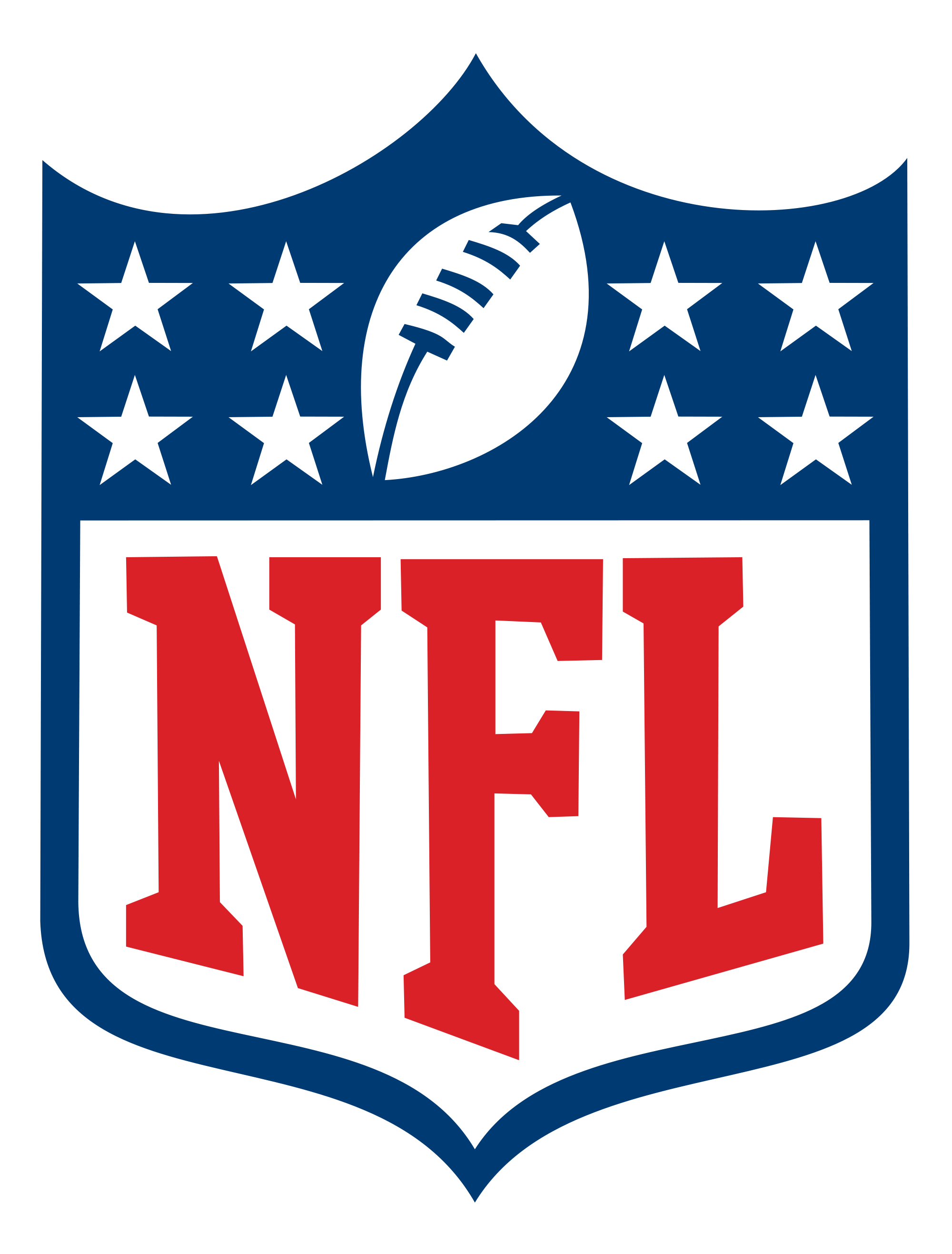 NFL logo with a white background.